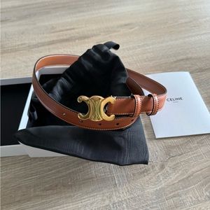 [NEW]CELINE Medium Triomphe Belt